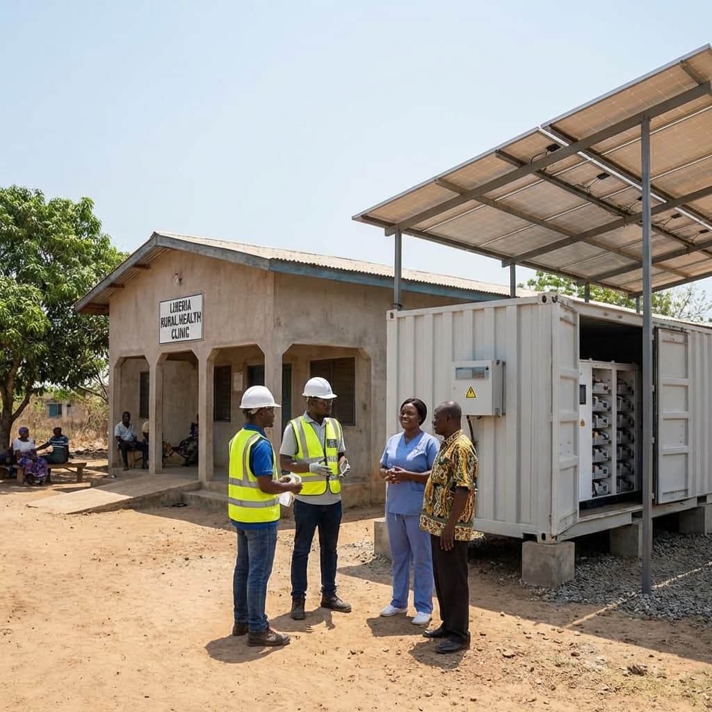 JIVO Energy contributes to green energy transition in Liberia