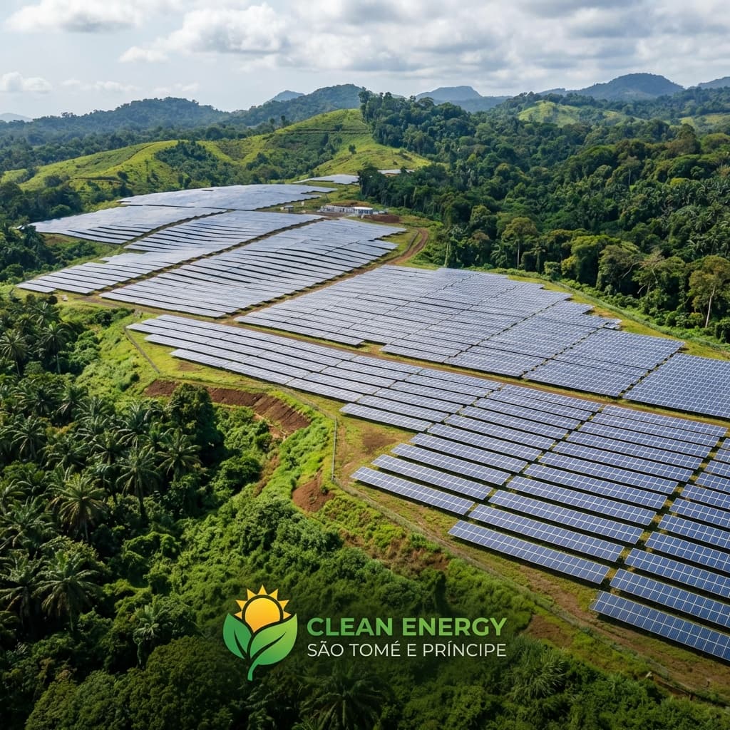 JIVO Energy constrói Central Solar de Santo Amaro em São Tomé